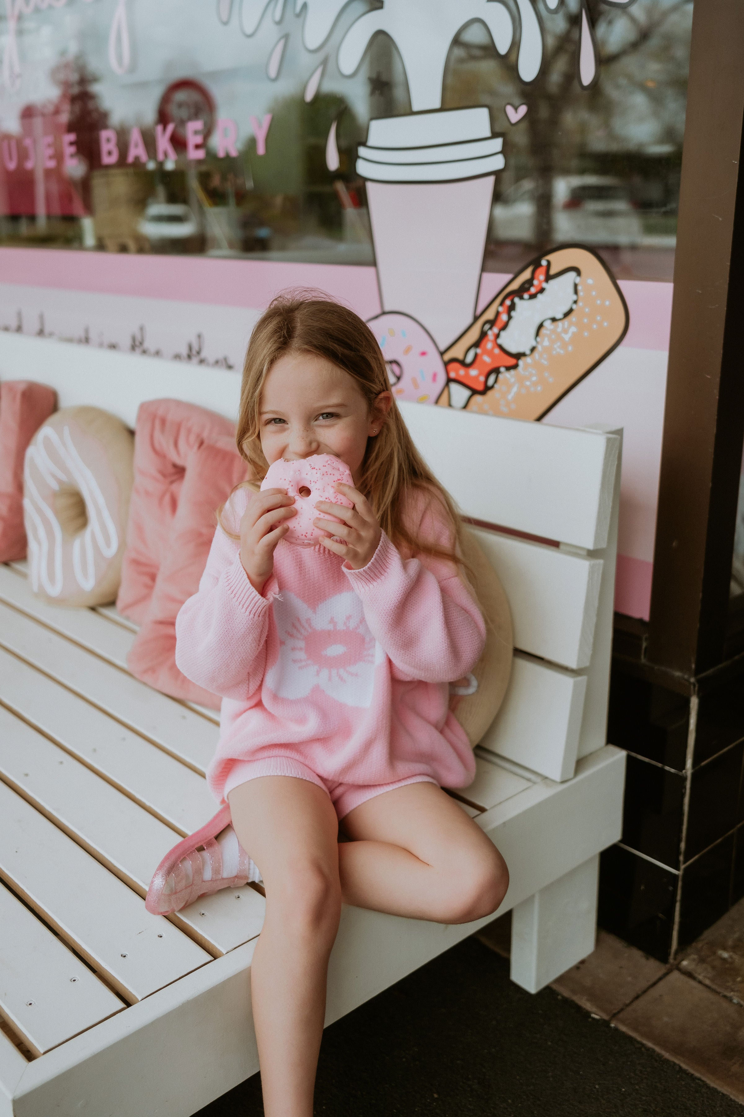 Cherry Blossom Knit Pullover