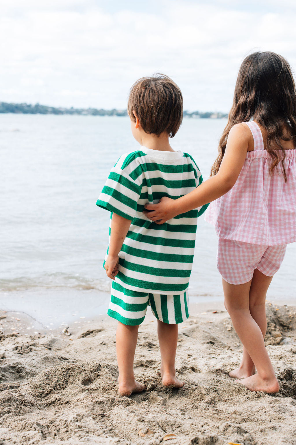 Gingham Summer 2-Piece Set - Pink